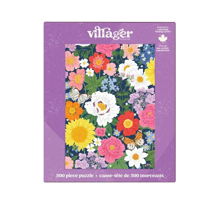 VILLAGER PUZZLE 250 PCS - FLEURS DE MINUIT