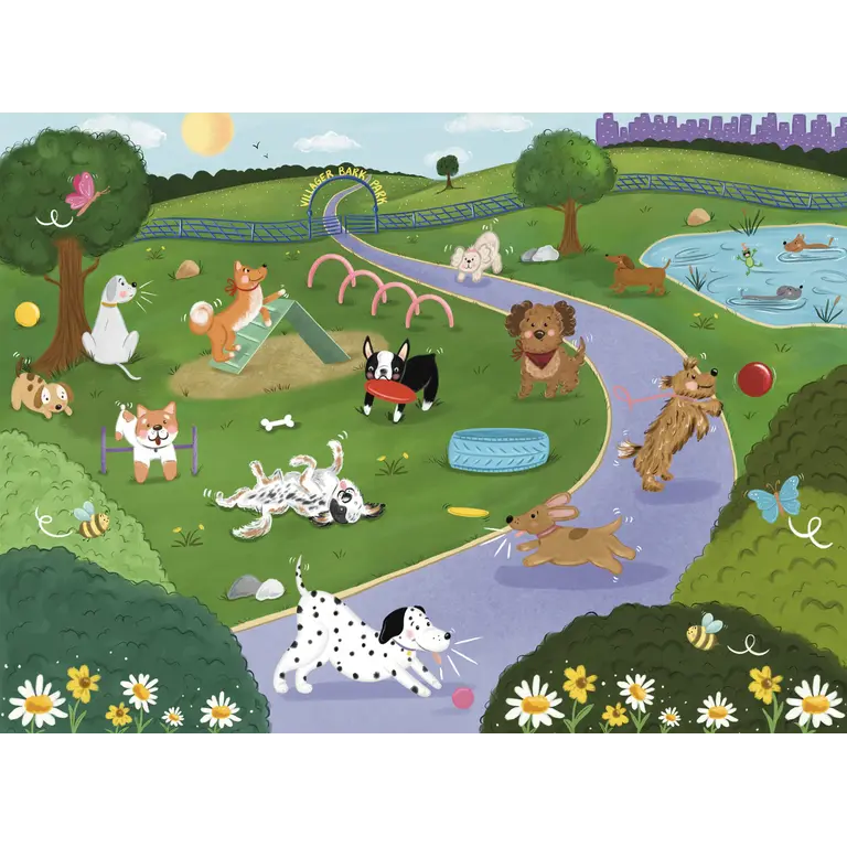 VILLAGER PUZZLE 250 PCS - PARC À CHIENS