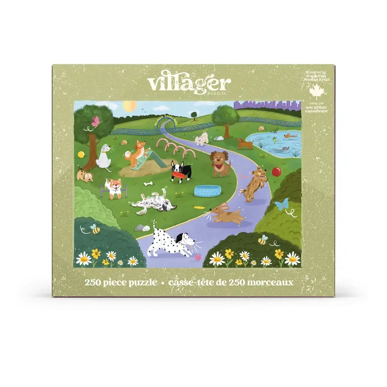 VILLAGER PUZZLE 250 PCS - PARC À CHIENS