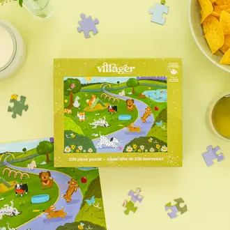 VILLAGER PUZZLE 250 PCS - PARC À CHIENS