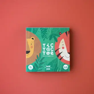 LONDJI JEU DE TIC TAC TOE - LION & TIGRE