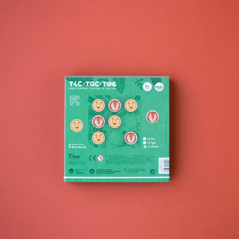LONDJI JEU DE TIC TAC TOE - LION & TIGRE