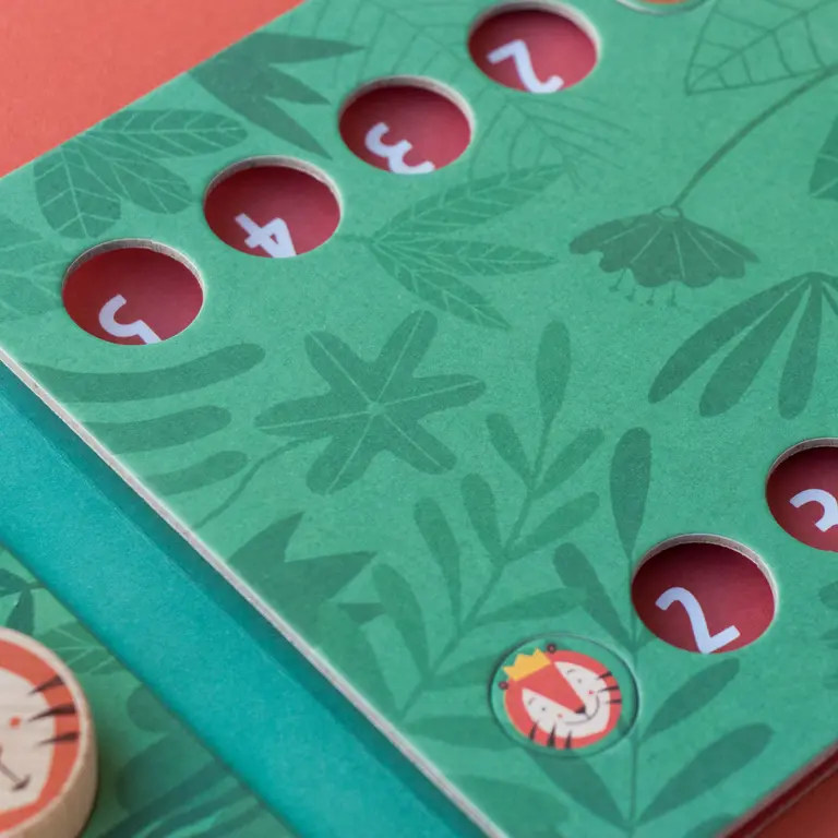 LONDJI JEU DE TIC TAC TOE - LION & TIGRE