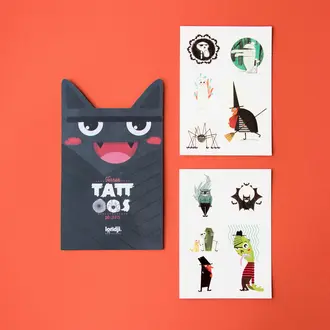 LONDJI CARNET DE TATOUAGES TEMPORAIRES