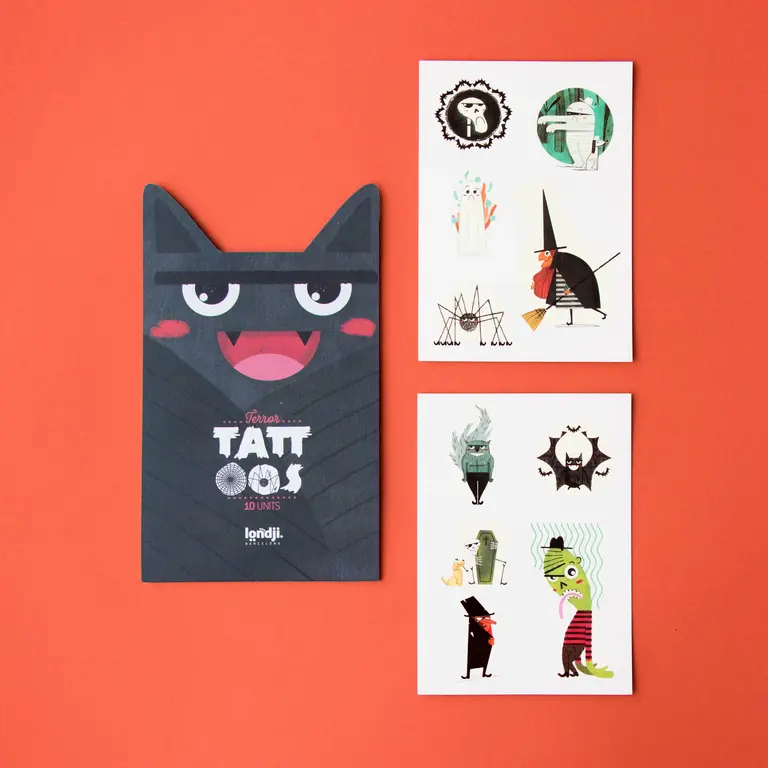 LONDJI CARNET DE TATOUAGES TEMPORAIRES