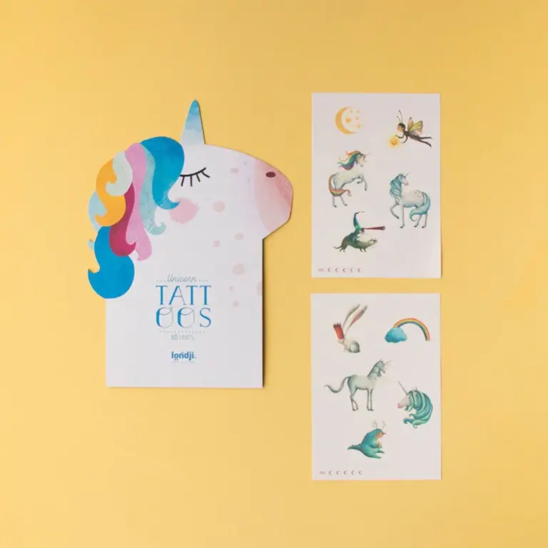 LONDJI CARNET DE TATOUAGES TEMPORAIRES