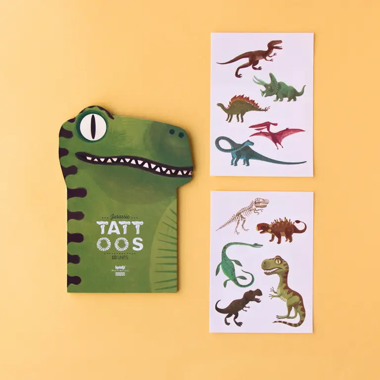 LONDJI CARNET DE TATOUAGES TEMPORAIRES