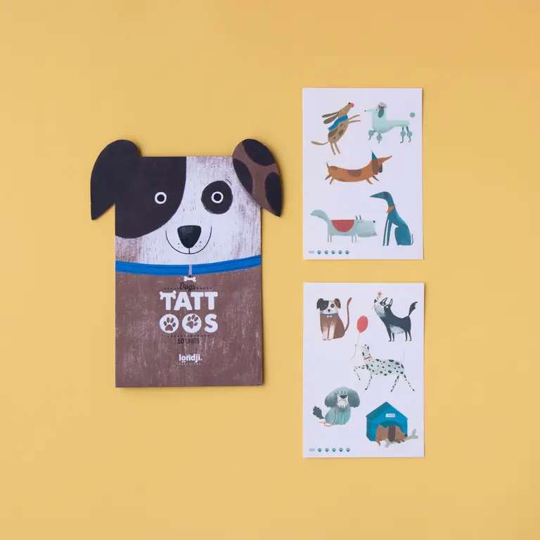 LONDJI CARNET DE TATOUAGES TEMPORAIRES