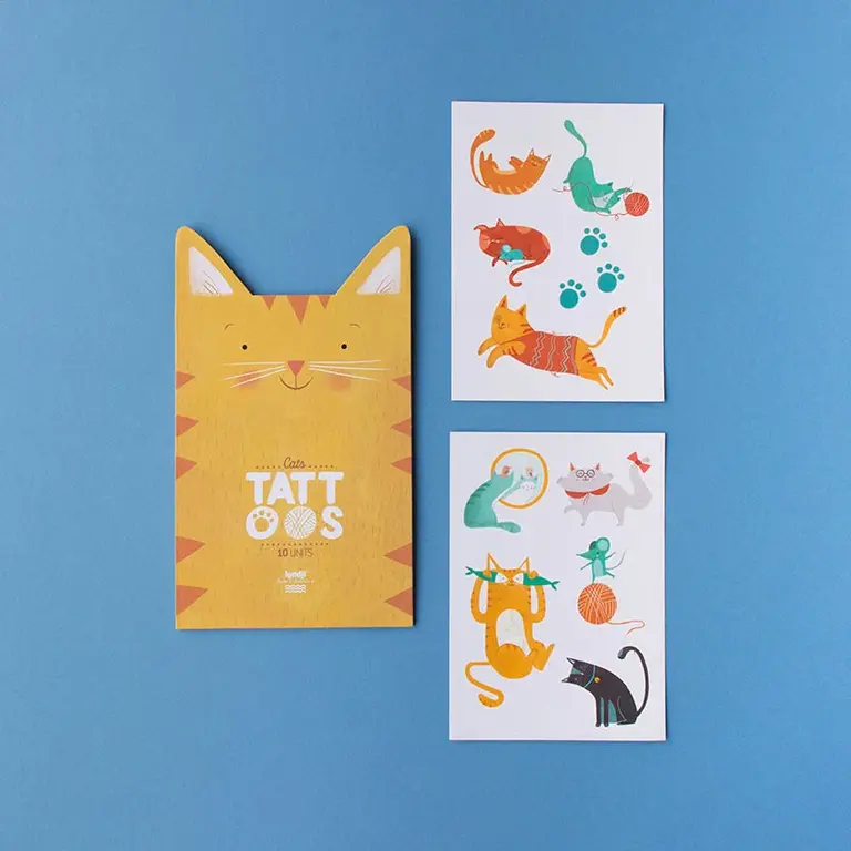 LONDJI CARNET DE TATOUAGES TEMPORAIRES