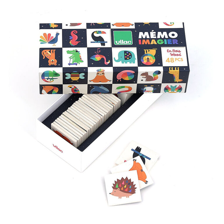 VILAC JEU DE MÉMOIRE ANIMAUX - ANDY WESTFACE