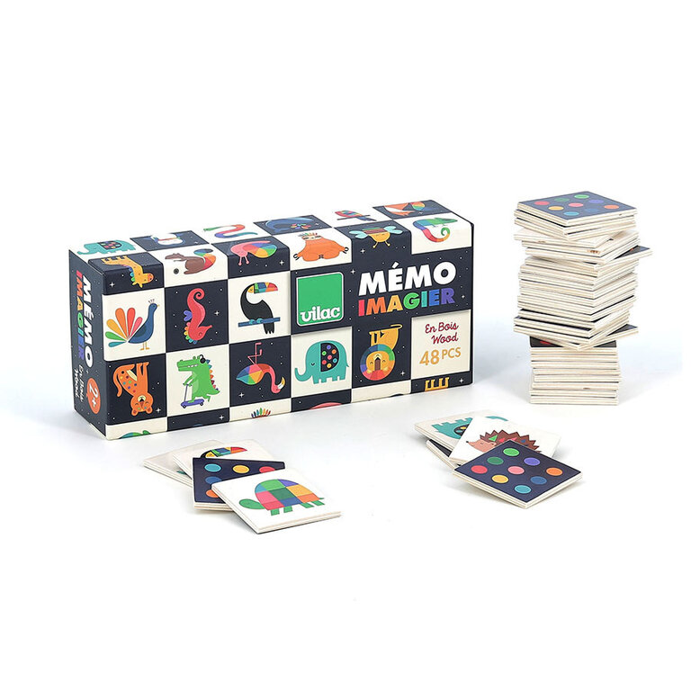 VILAC JEU DE MÉMOIRE ANIMAUX - ANDY WESTFACE