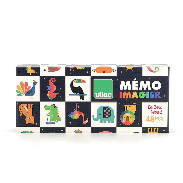 VILAC JEU DE MÉMOIRE ANIMAUX - ANDY WESTFACE