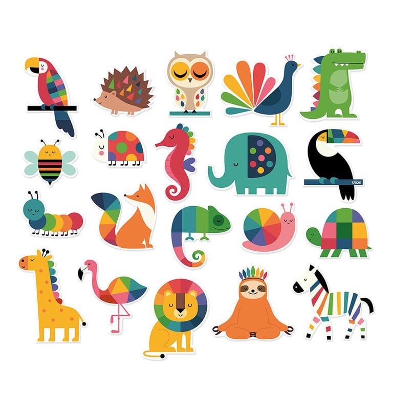 VILAC ANIMAL MAGNET SET - ANDY WESTFACE