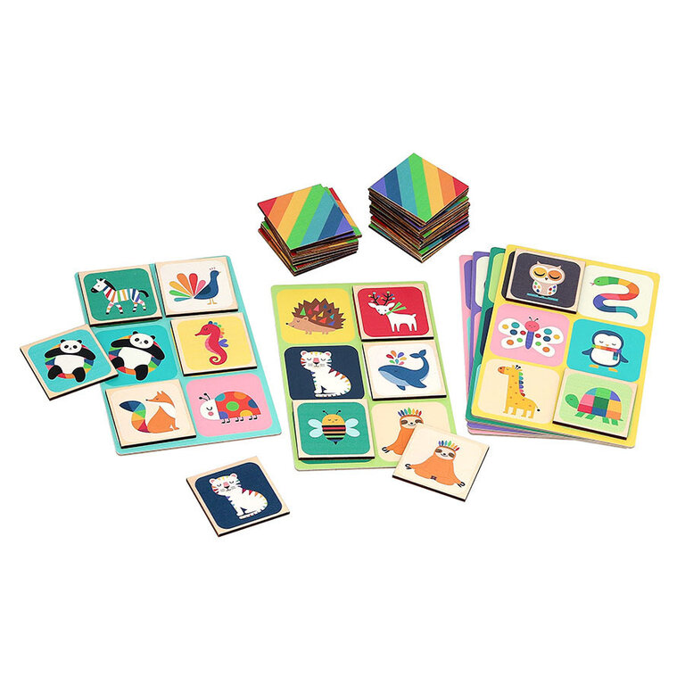 VILAC JEU DE BINGO ANIMAUX - ANDY WESTFACE