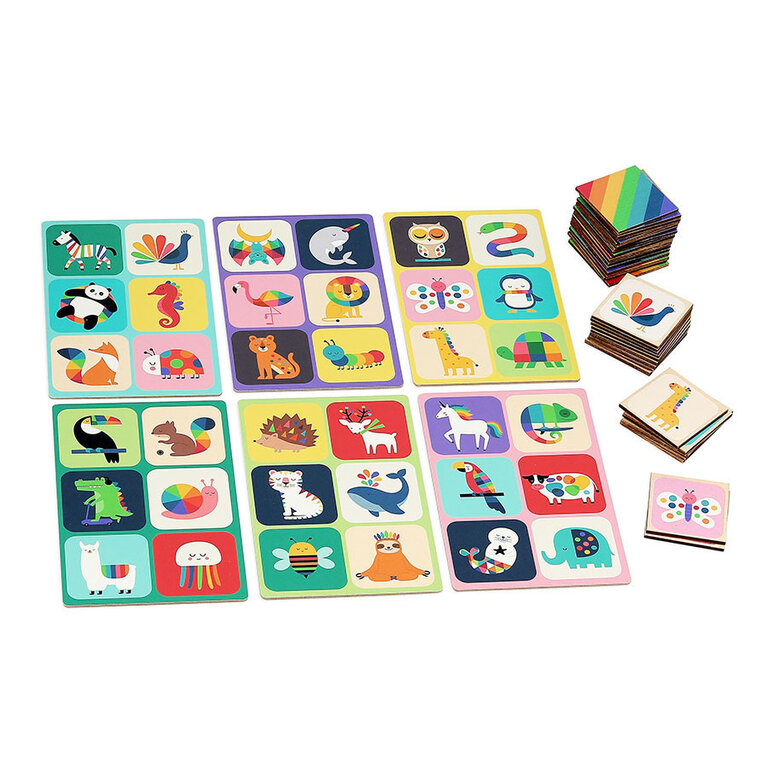 VILAC JEU DE BINGO ANIMAUX - ANDY WESTFACE