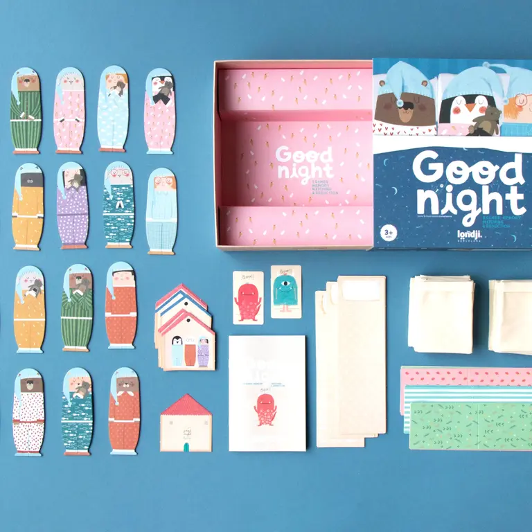 LONDJI JEU DE MÉMOIRE, ASSOCIATION & DÉDUCTION - GOOD NIGHT