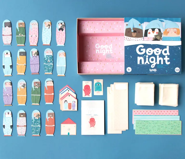 LONDJI JEU DE MÉMOIRE, ASSOCIATION & DÉDUCTION - GOOD NIGHT
