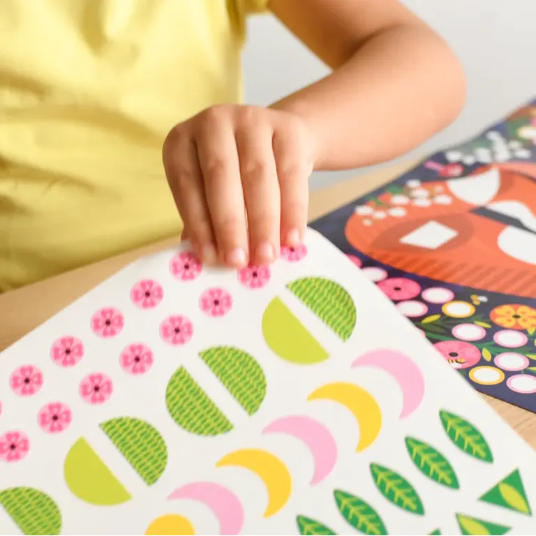 POPPIK AFFICHE PANORAMA ET AUTOCOLLANTS - BÉBÉ ANIMAUX