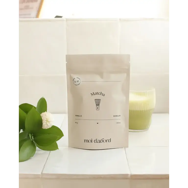 MOI D'ABORD MATCHA TEA - VANILLA