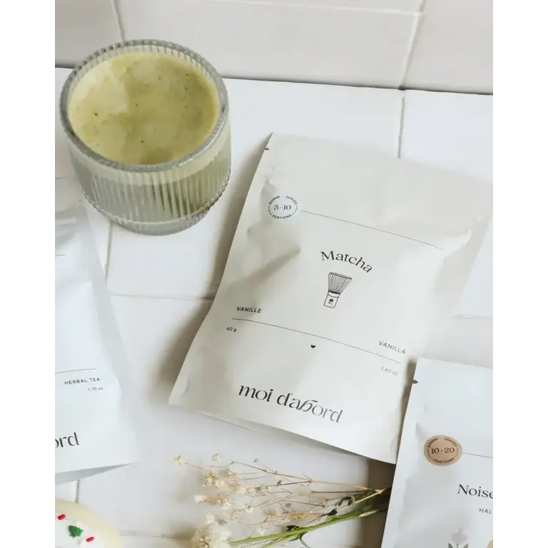 MOI D'ABORD THÉ MATCHA - VANILLE