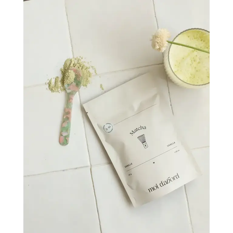 MOI D'ABORD THÉ MATCHA - VANILLE