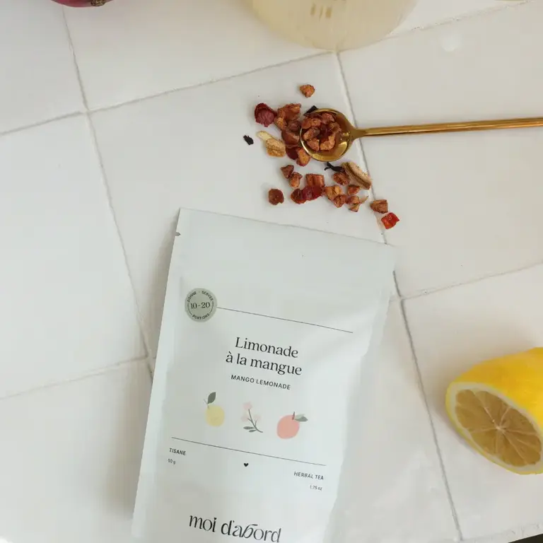 MOI D'ABORD TISANE - LIMONADE À LA MANGUE