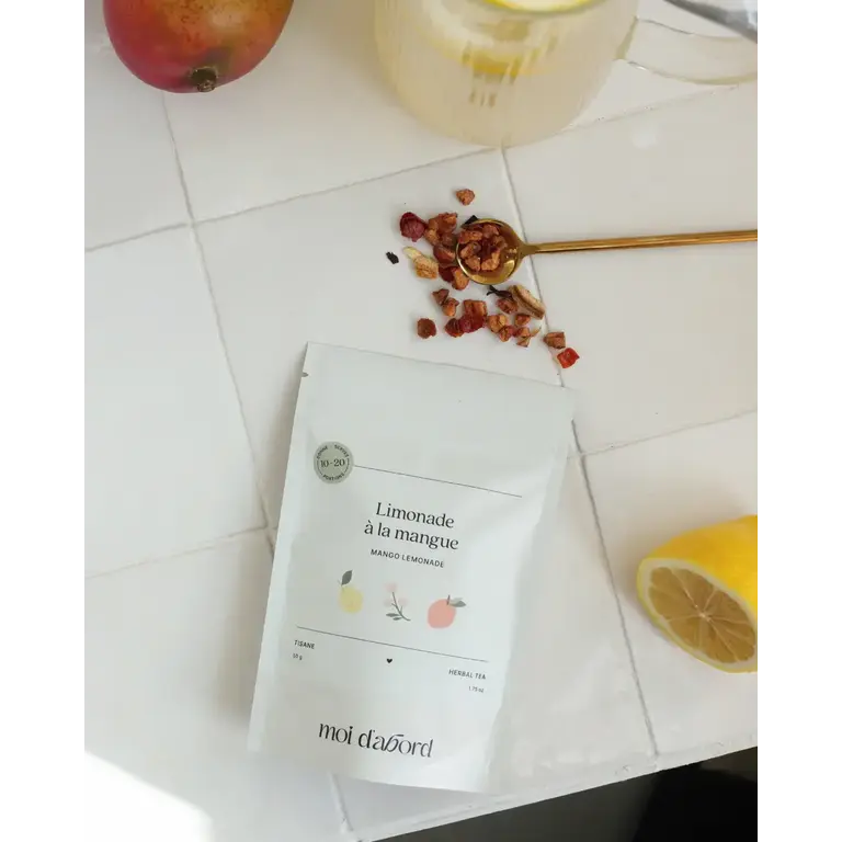 MOI D'ABORD TISANE - LIMONADE À LA MANGUE