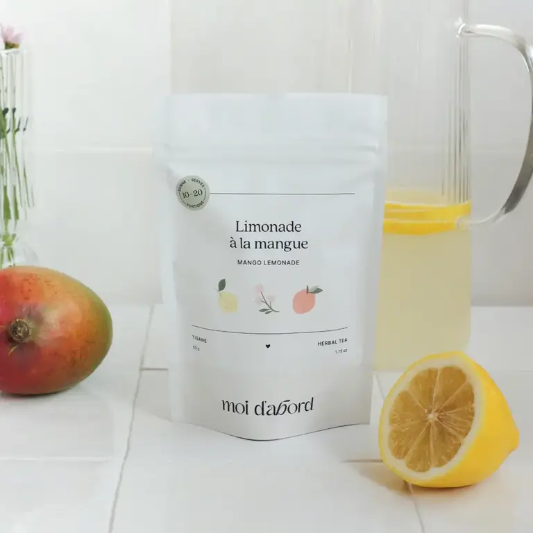 MOI D'ABORD TISANE - LIMONADE À LA MANGUE