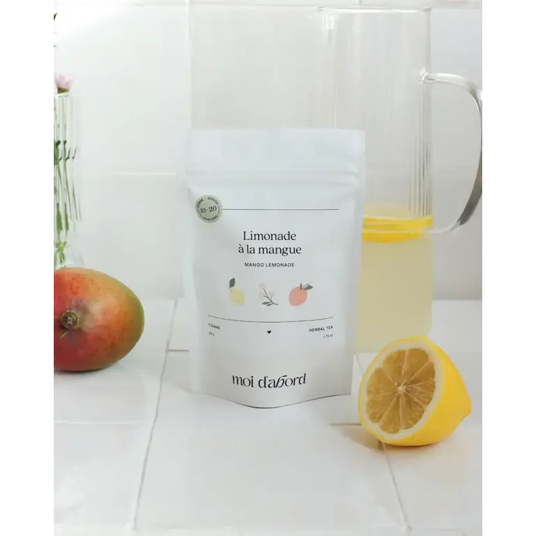 MOI D'ABORD HERBAL TEA - MANGO LEMONADE