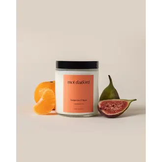 MOI D'ABORD BOUGIE DE SOJA - TANGERINE & FIGUE