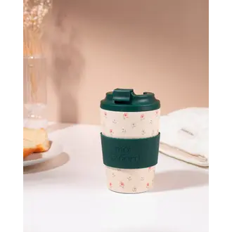 MOI D'ABORD TASSE DE VOYAGE ISOTHERME - DOUCEUR FLEURIE