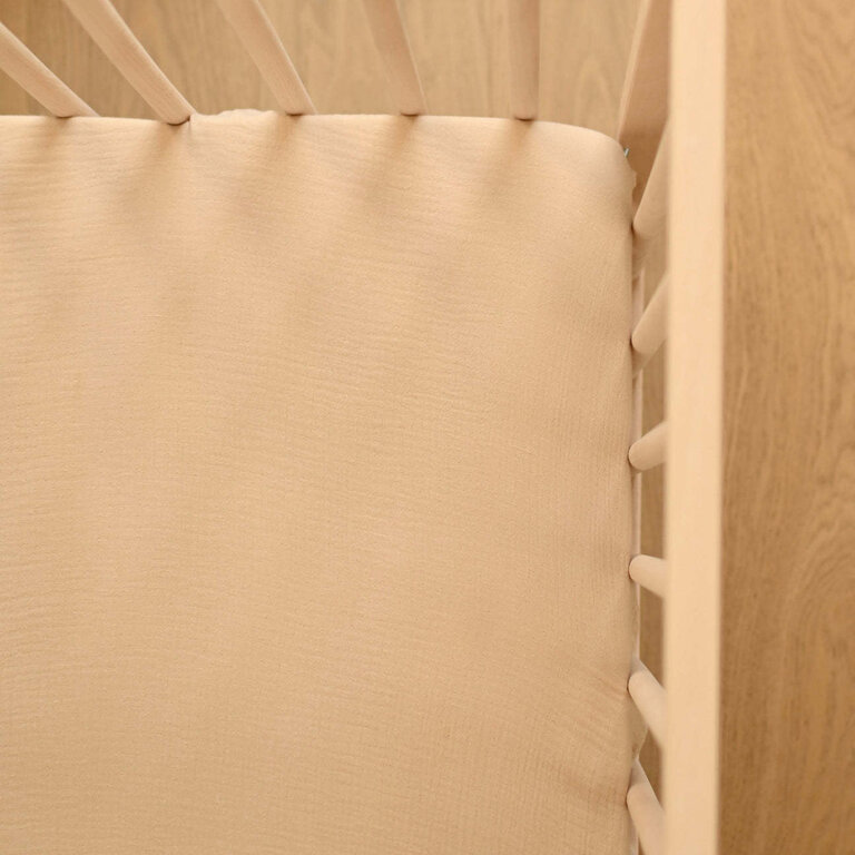 MINIKA DRAP CONTOUR LIT DE BÉBÉ - LATTE