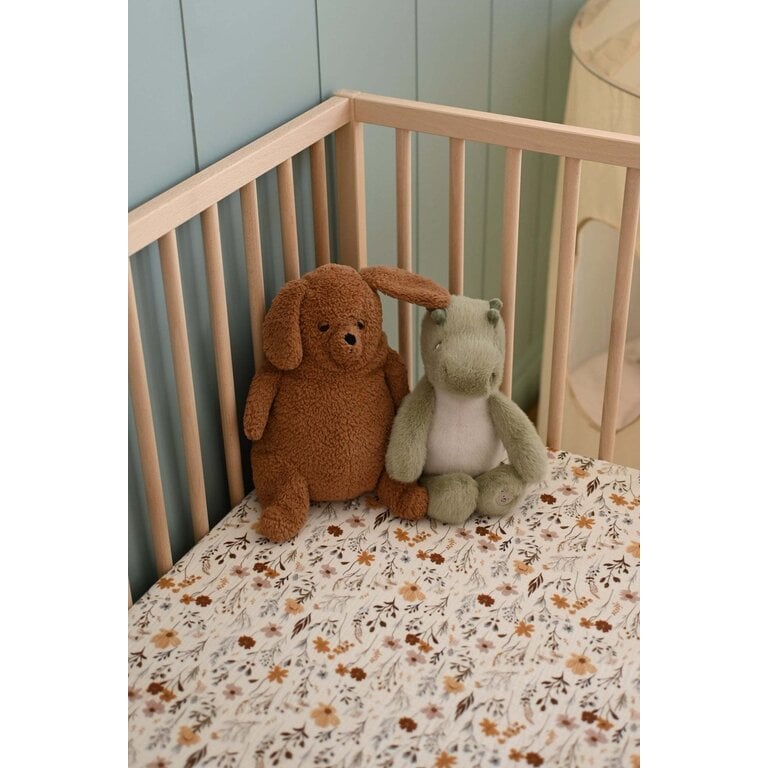 MINIKA CRIB FITTED SHEET - WILDFLOWERS
