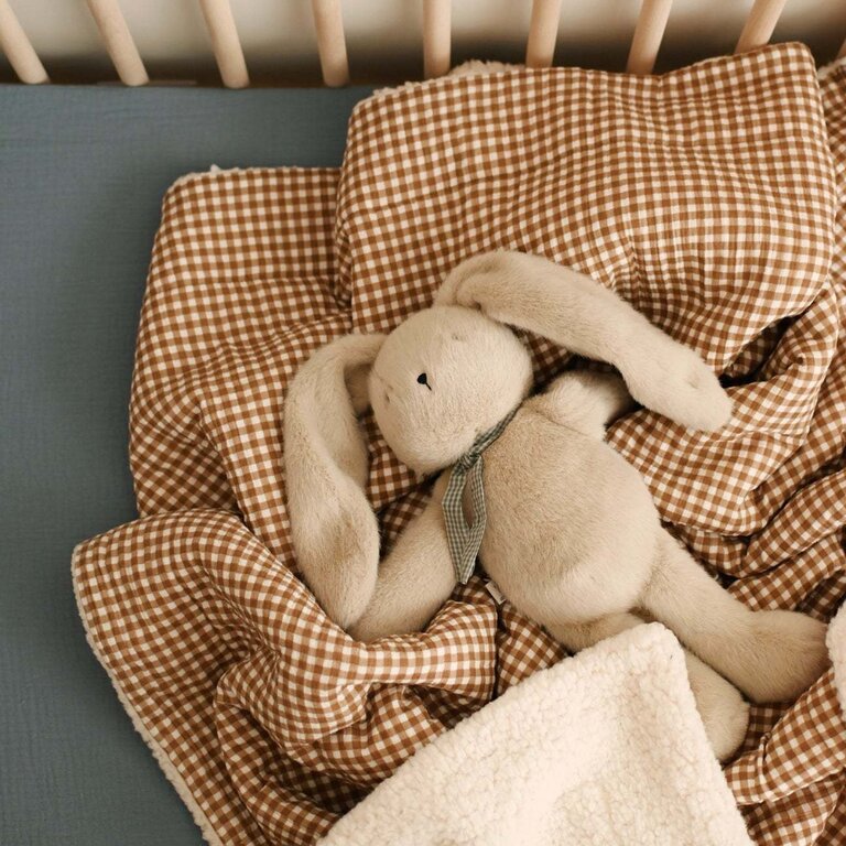 MINIKA DRAP CONTOUR LIT DE BÉBÉ - BILLY BLUE