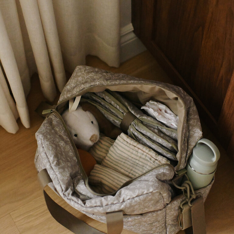 MINIKA SAC À COUCHES - FLOWERS