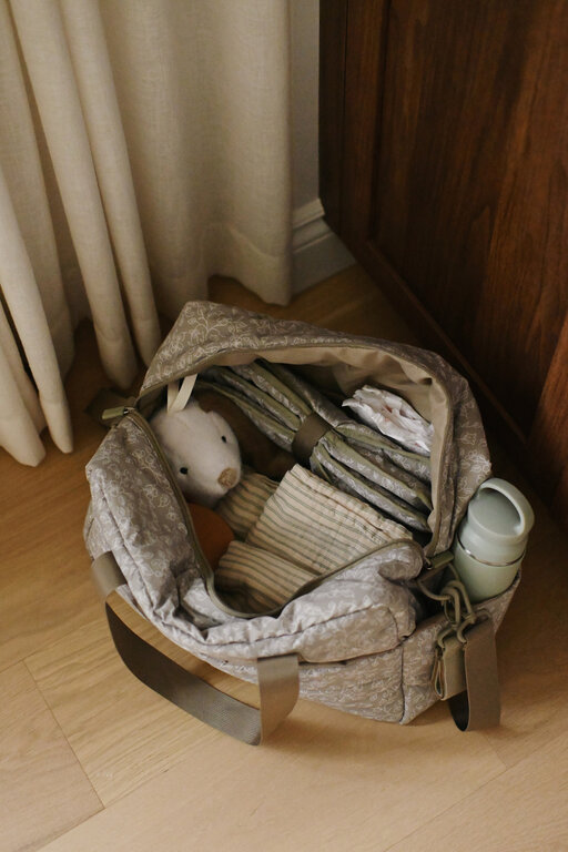 MINIKA SAC À COUCHES - FLOWERS