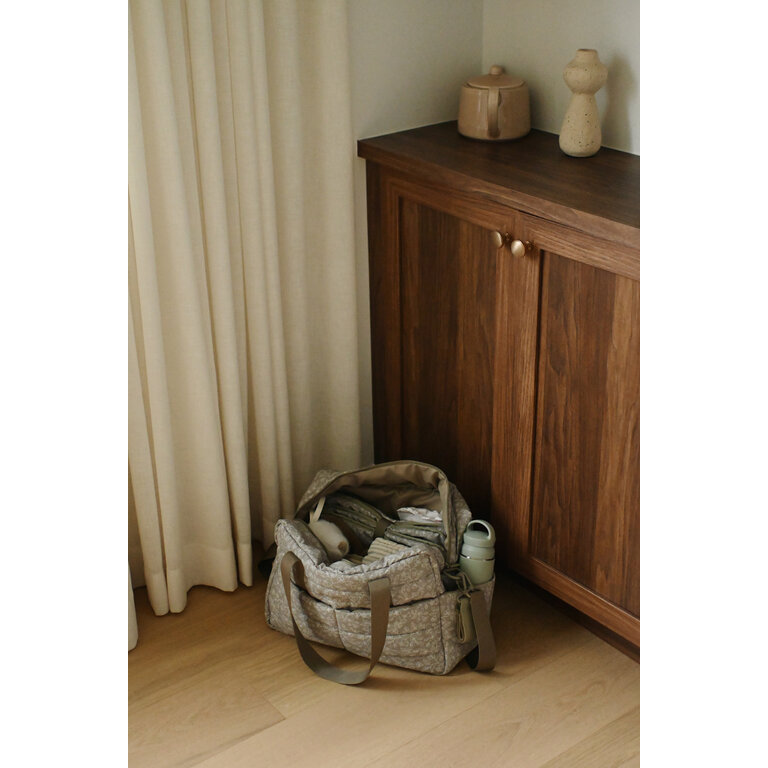 MINIKA DIAPER BAG - FLOWERS