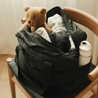 MINIKA DIAPER BAG - BLACK