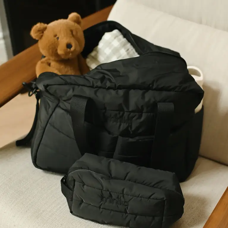 MINIKA SAC À COUCHES - NOIR