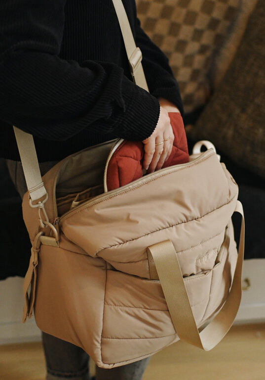 MINIKA SAC À COUCHES - LATTE