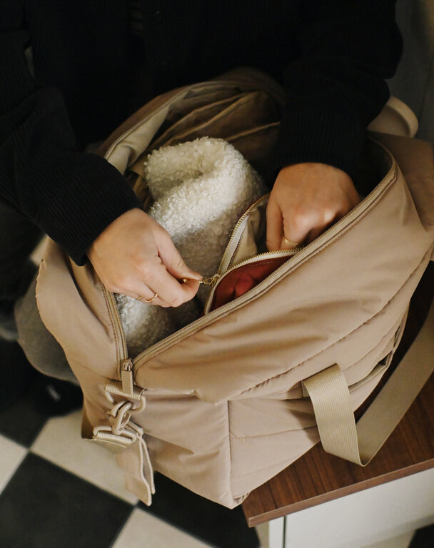 MINIKA SAC À COUCHES - LATTE