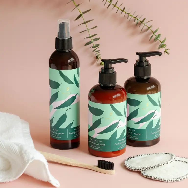 BALTIC CLUB LOTION POUR LES MAINS ET LE CORPS - EUCALYPTUS ET PAMPLEMOUSSE