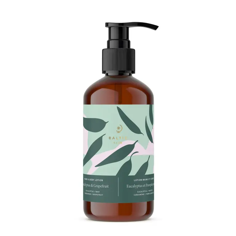 BALTIC CLUB LOTION POUR LES MAINS ET LE CORPS - EUCALYPTUS ET PAMPLEMOUSSE