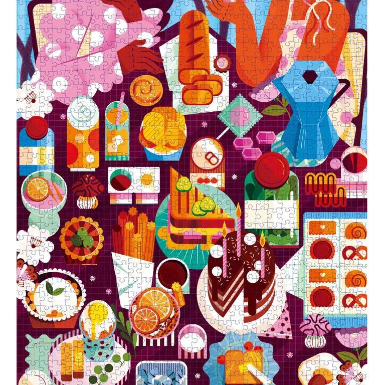 HOLIYAY PUZZLE 1000 PCS - BRUNCH DÉCADENT