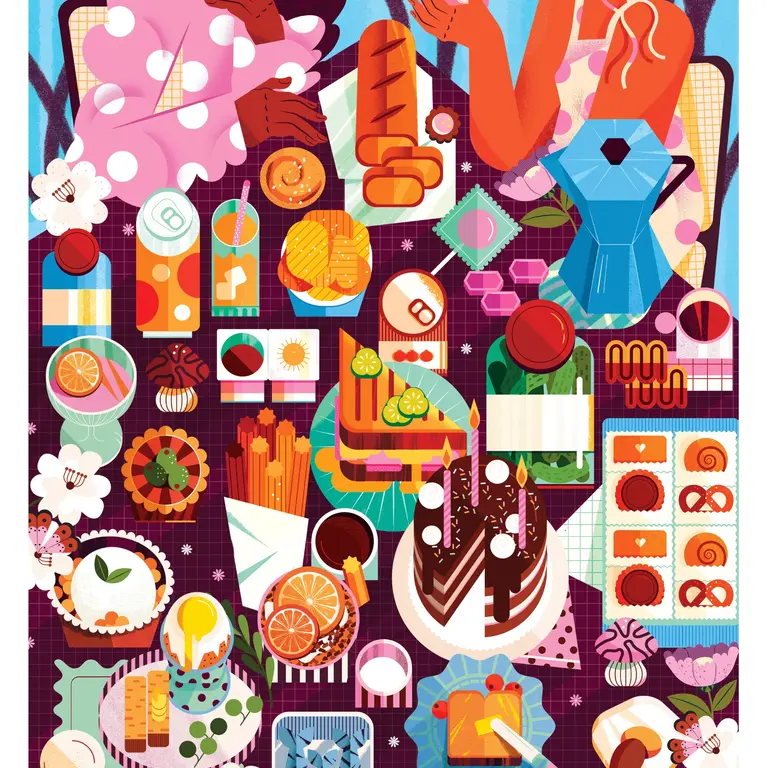 HOLIYAY PUZZLE 1000 PCS - BRUNCH DÉCADENT