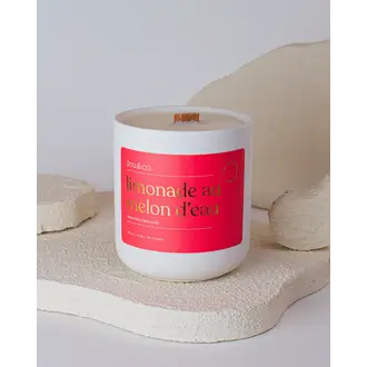 FEU & CO. BOUGIE - LIMONADE AU MELON D'EAU