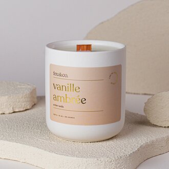 FEU & CO. BOUGIE - VANILLE AMBRÉE