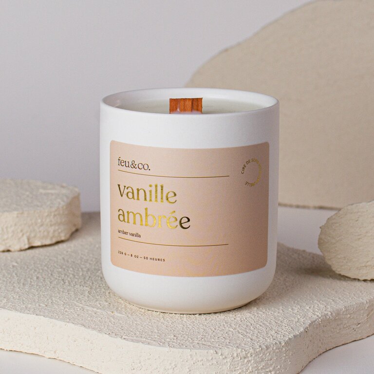 FEU & CO. BOUGIE - VANILLE AMBRÉE