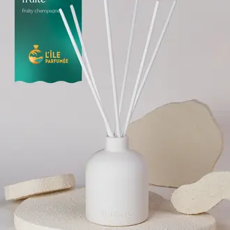 FEU & CO. DIFFUSEUR À ROSEAUX - CHAMPAGNE FRUITÉ