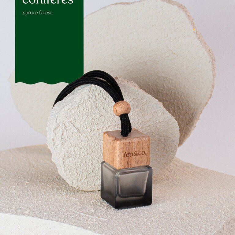 FEU & CO. DIFFUSEUR POUR LA VOITURE - FORÊT DE CONIFÈRE